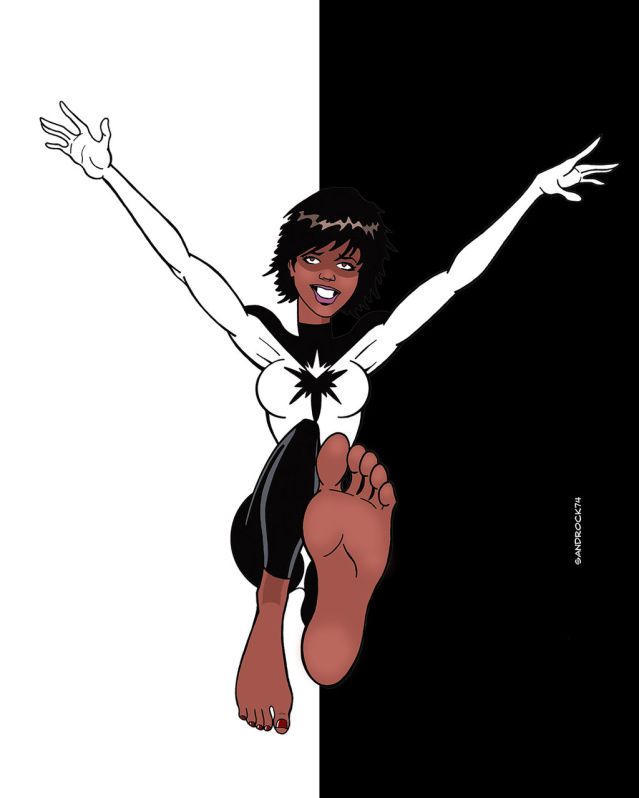 Black Hentai Feet - Black Girl Foot Fetish Monica Rambeau | Monica Rambeau Hentai & Pinups |  Luscious Hentai Manga & Porn