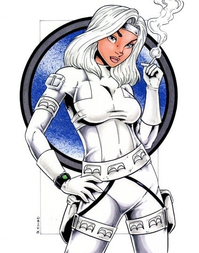 400px x 509px - Silver Sable Smoking | Silver Sable Erotic Art | Luscious Hentai Manga &  Porn