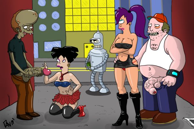 Futurama Bender Porn - Bender Futurama Pimp | Cartoon Hookers | Luscious Hentai Manga & Porn