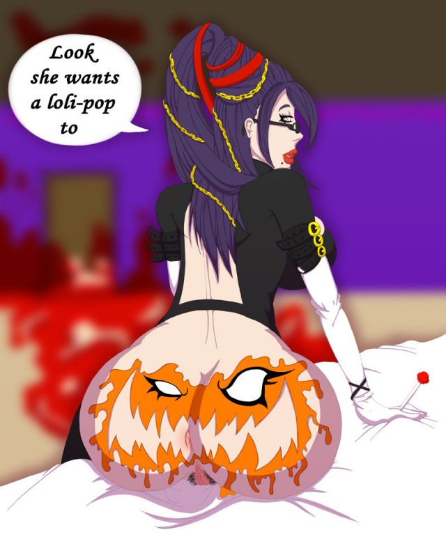 640px x 797px - Bayonetta Halloween Ass | Pumpkin Tits & Ass | Luscious Hentai Manga & Porn
