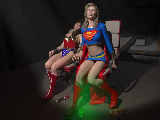 640px x 480px - Wonder Woman & Supergirl Bondage | Superheroine Group Bondage | Luscious Hentai  Manga & Porn