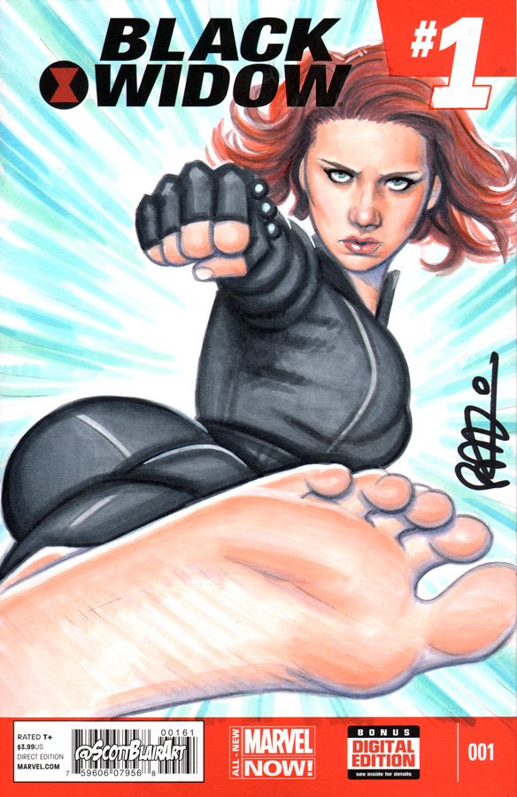 Black Widow Feet | Superhero Foot Fetish Pics | Luscious Hentai Manga & Porn