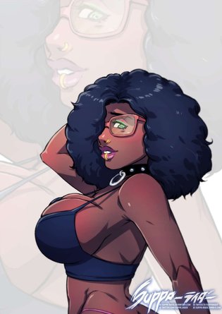 Black Women In Art & Cartoon 02 | Luscious Hentai Manga & Porn