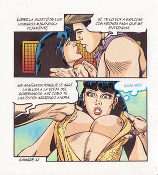 Mexican Sex Porn Comic - XXX Mexican Comic] Sangre Caliente 0306 [Uncensored] | Luscious Hentai Manga  & Porn