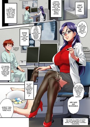 With My Futanari Doctor And The Embarrassment Of Having Turned Into a Girl  | Luscious Hentai Manga & Porn