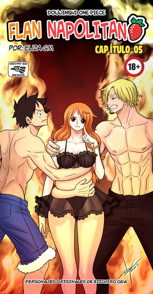 Neapolitan Porn Comic - Flan Napolitano - CapÃ­tulo 5 - TensiÃ³n en alta mar (One Piece) | Luscious  Hentai Manga & Porn