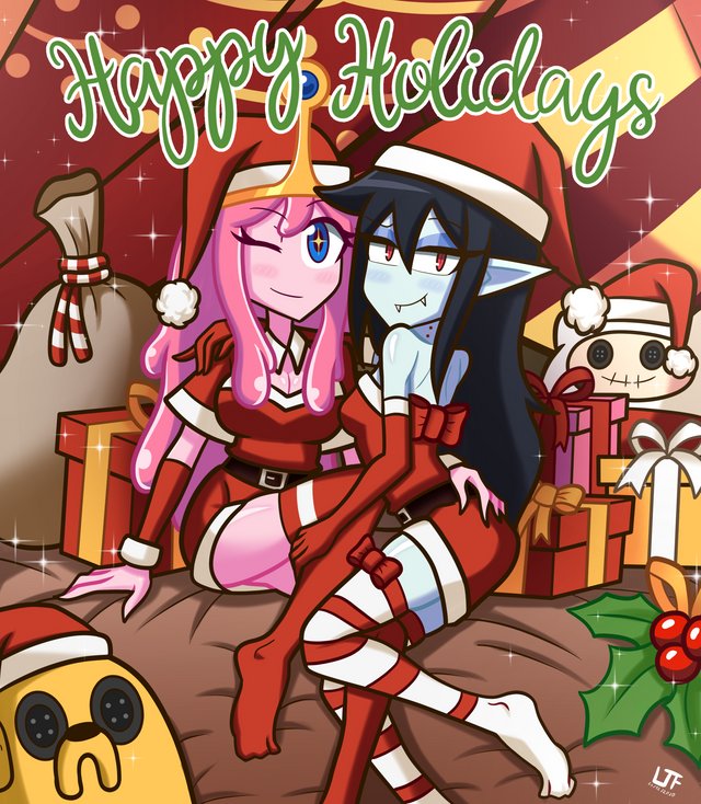 Happy Holidays Cartoon Porn - 1559918 Lezakithefatlizard Happy Holidays 2020 | Adventure Time | Luscious  Hentai Manga & Porn