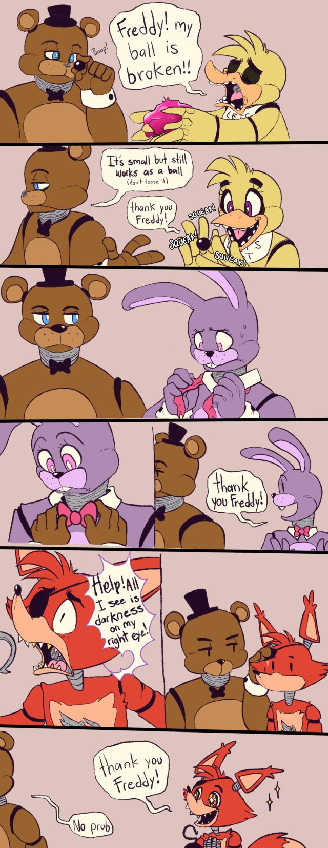 Cute Cartoon Babysitter Porn - Freddy The Babysitter By Marlartsce | Five Nights at Freddy's | Luscious  Hentai Manga & Porn