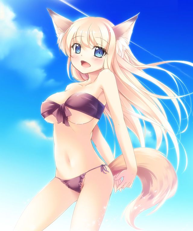 Sexy Anime Neko Girl Swimsuit - Neko (74) | Neko Girls Hentai Pack :3 | Luscious Hentai Manga & Porn