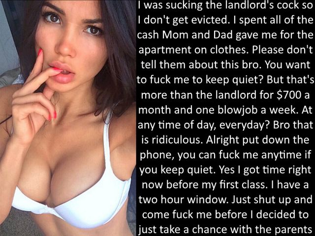Incest Captions Sisters 15 Caught Landlord Bj | The Incest Caption File 42  | Luscious Hentai Manga & Porn
