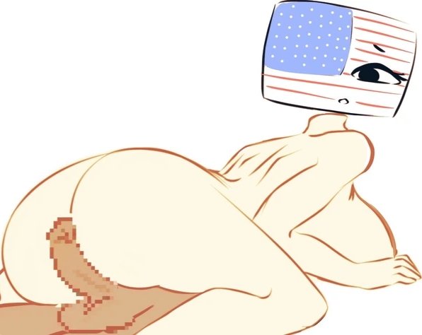 United States Of America Countryhumans Countryhumans Countryhumans Girl Flawsy Censored