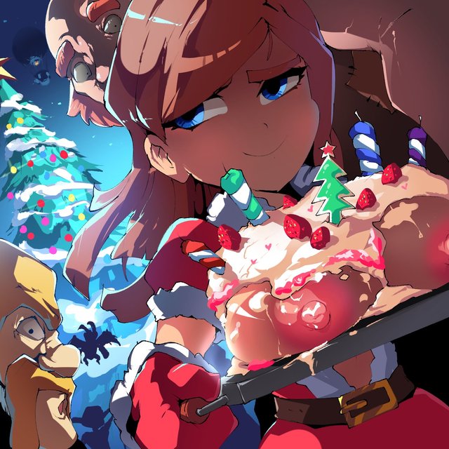 Clash Of Clans Hentai - Barbarian (Clash Of Clans) Giant (Clash Of Clans) Villager (Clash Of Clans)  Christmas Clash Of Clans Clash Royale Chobonolly Breasts Breasts On Tray  Food 5510382 | Artist: Chobonolly | Luscious Hentai Manga & Porn
