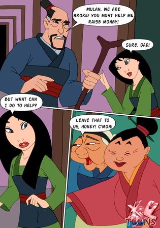 Xl Toons Mulan S Stories Part Mulan Gives A Hot Blowjob