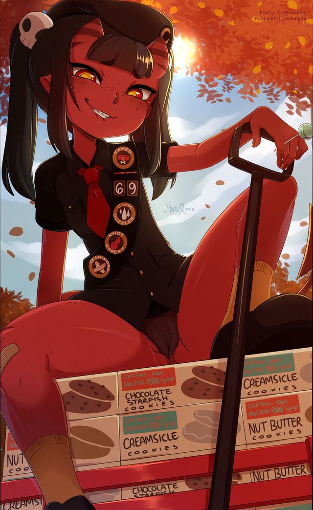 Girl Scout Cartoon Porn - 70045515 P0 Girlscout | Merunyaa Lewds | Luscious Hentai Manga & Porn