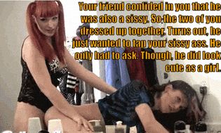 Tricked Porn Captions - The Time Your Friend Tricked You | Original Gif Sissy Captions | Luscious  Hentai Manga & Porn