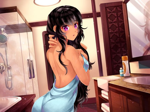 Hunie Pop Porn Kyana - Kyanna Shower1 | HuniePop | Luscious Hentai Manga & Porn