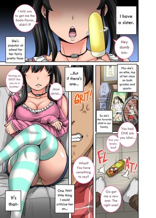 315px x 438px - Annoying Sister Needs to Be Scolded!! [English] | Luscious Hentai Manga &  Porn