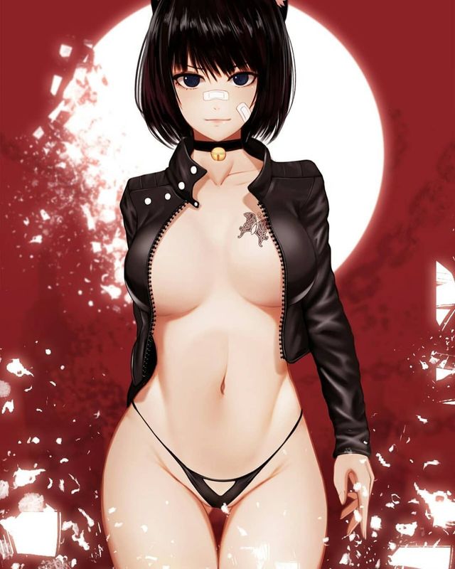 Leather Anime Porn - Leather Jacket | Misc Ecchi | Luscious Hentai Manga & Porn
