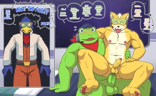 Fox And Falco Gay Porn - Slippy's Brainwashing Device | Luscious Hentai Manga & Porn