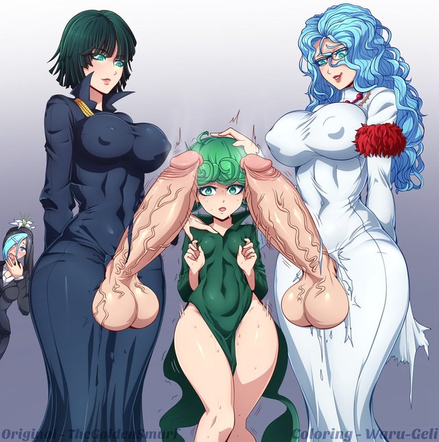 Thegoldensmurf Futa One Punch Man Hentai Fubuki Tatsumaki One Punch Man Luscious