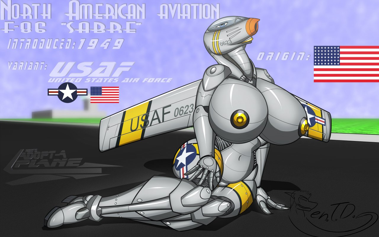 Thedragon Plane Adoptables F86 Usaf | Artwork by Renthedragon | Luscious Hentai  Manga & Porn