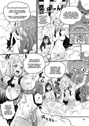 Hentai Bathhouse Sex - Wano Kuni Sentou Momiarai Ni | Washing By Rubbing In The Wano Bathhouse |  Luscious Hentai Manga & Porn