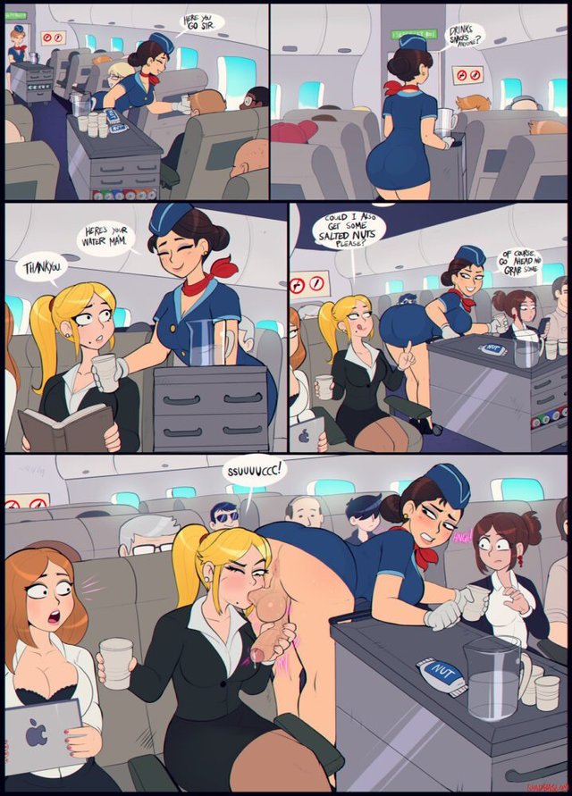 Flying Anime Porn Comics - Shadman Futa Flight Attendant Porn 718X1000 | Shadbase - futa | Luscious Hentai  Manga & Porn