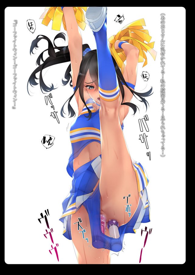 Murakami Suigun] Cheerleader Uniform Leg Raise Vibrators | Softcore/Ecchi  Part Three | Luscious Hentai Manga & Porn
