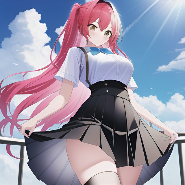 Imgcreator.Ai Girl In Skirt Wide Hips | AI Thicc Anime Girls | Luscious  Hentai Manga & Porn