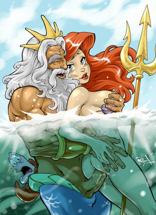 King Triton Porn - 1386977 Ariel King Triton Sebastian The Little Mermaid R Ex | Little  Mermaid Collection | Luscious Hentai Manga & Porn