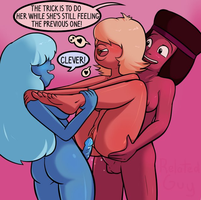 2230219 Padparadscha Ruby Sapphire Steven Universe Relatedguy Sample Padparadscha Luscious 3388