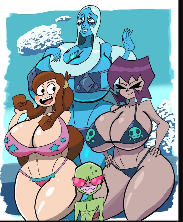 4185929 Beach Big Ass Big Breasts Bikini Blue Diamond (Steven Universe) Gaz  Gooeyblob Gravity Falls Full | Gooeyblob Art | Luscious Hentai Manga & Porn