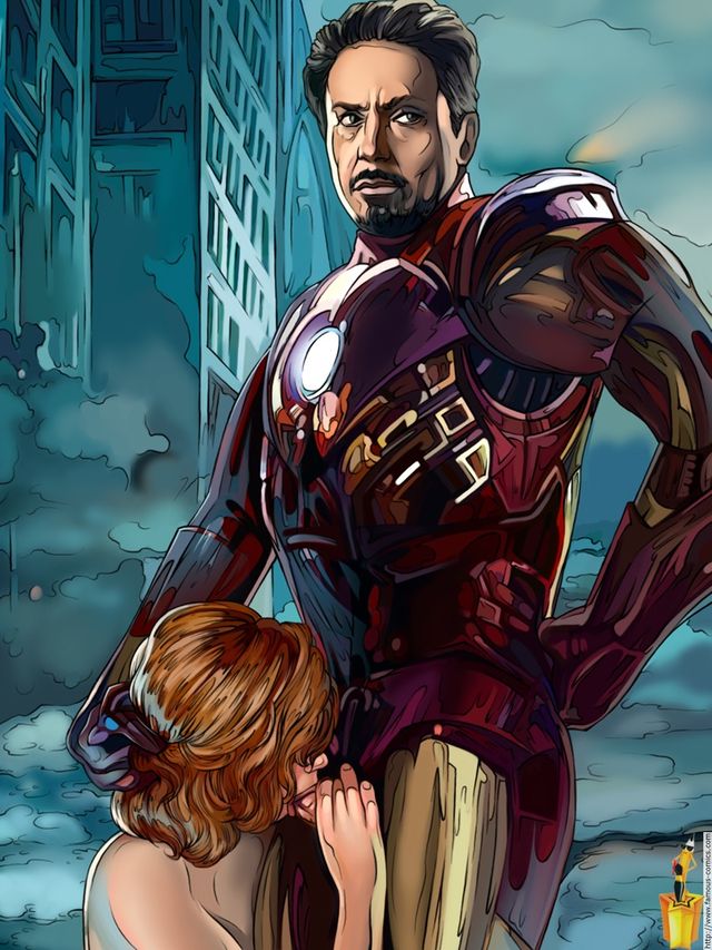 Black Widow And Iron Man Cartoon Porn - 0161 Black Widow Blows Iron Man | Marvel Mix | Luscious Hentai Manga & Porn