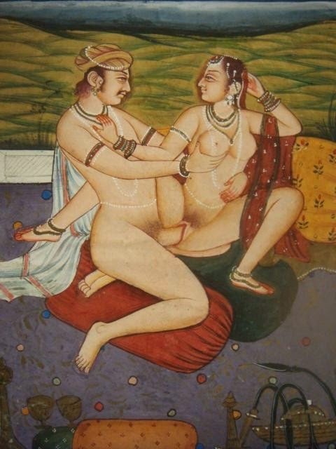 Erotica Art India Nude Queen King Sex Image Painting | Indian Erotic  Miniature Paintings (Kama Sutra) | Luscious Hentai Manga & Porn