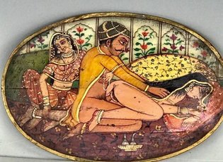 Indian Porn Paintings - Indian Erotic Miniature Paintings (Kama Sutra) | Luscious Hentai Manga &  Porn