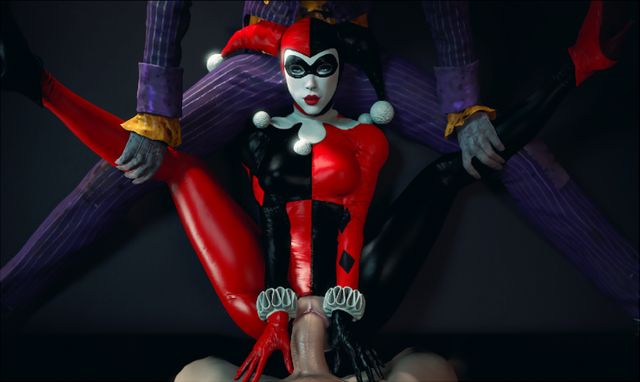 2239207 Batman Arkham Knight Dc Harley Quinn Joker Leeterr | Harley Quinn |  Luscious Hentai Manga & Porn