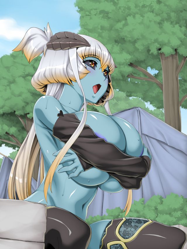 Tree Girl Porn - Blue Skinned Demon Girls Hentai 0155 | Blue skinned Demonesses | Luscious  Hentai Manga & Porn