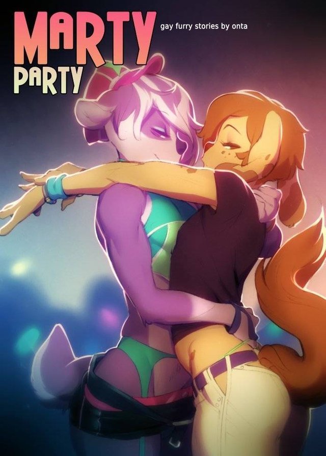 Furry Party Hentai - 0001 Marty Party | Gay furry fem boys | Luscious Hentai Manga & Porn