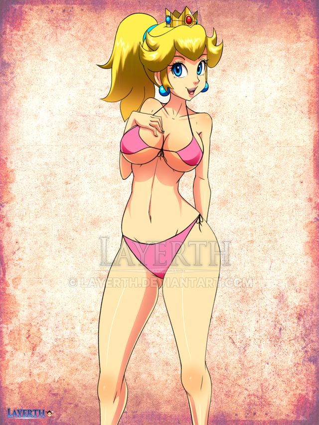 Princess Peach Hentai Bikini Porn - Princess Peach Bikini Iii By Layerth Da43R0R | Layerth | Luscious Hentai  Manga & Porn