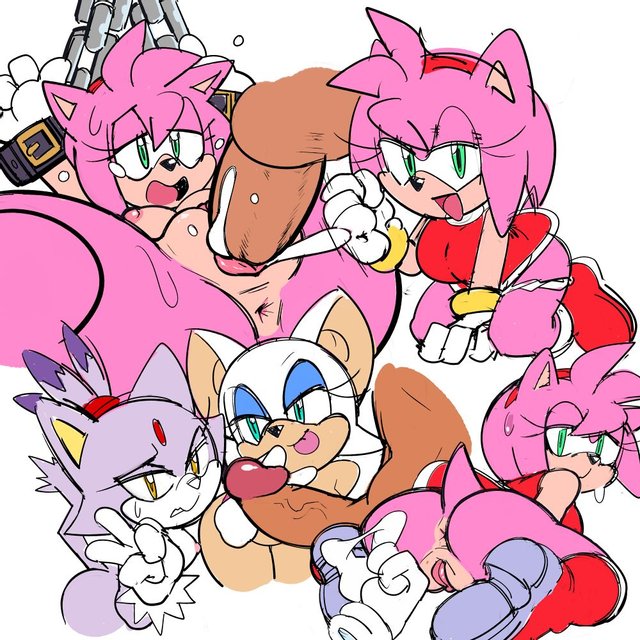 49 Sonic Babes Prefer Human Cocks Luscious Hentai Manga And Porn