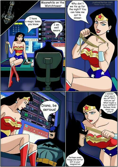 Diana Bruce Date Night Wonderbat 1 | Wonder Woman Batman - Diana Bruce |  Luscious Hentai Manga & Porn