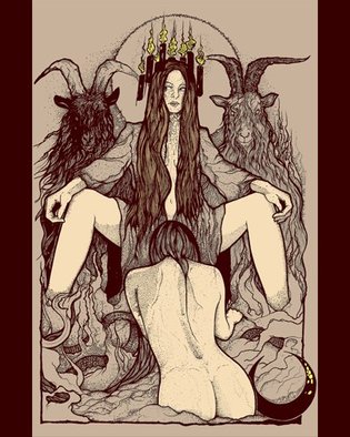 Porn Satanic Artwork - ðŸ–¤Satanic art pornðŸ–¤ | Luscious Hentai Manga & Porn