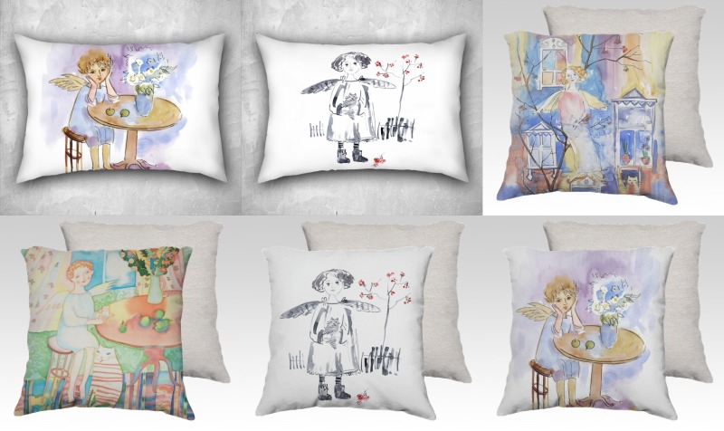 Aperçu de Pillows with Angels