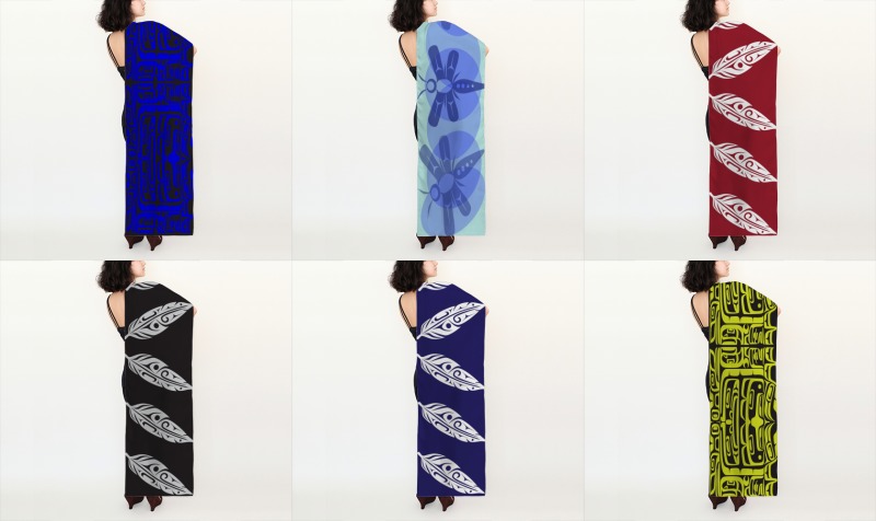 Silk Scarves - Long preview
