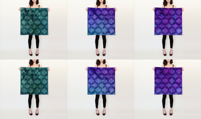 Quatrefoil Scarf Collection preview