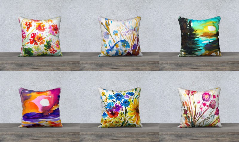 Couvres-coussins/Cushion covers 18 x 18 preview