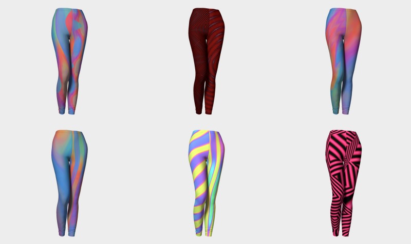 Abstract Leggings preview