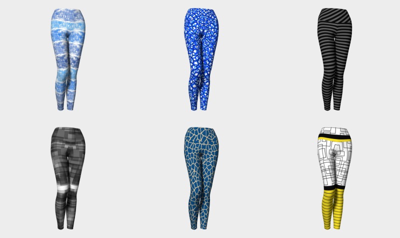 yoga leggings by trebam preview