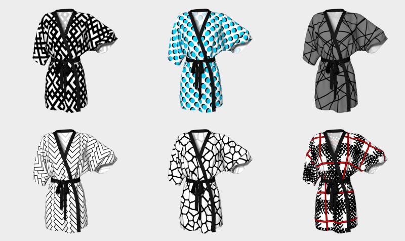 kimono robes by trebam preview