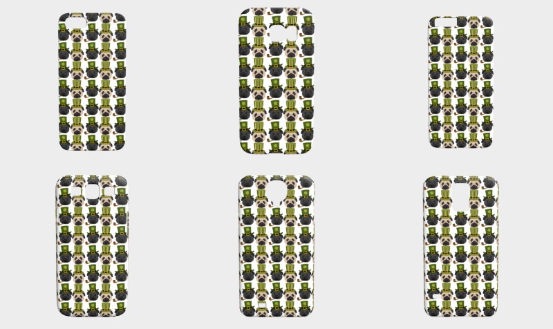 Aperçu de Pugs - St. Patrick's Day